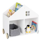 Pinolino Bücherregal Haus mit Rollen – Bild 3