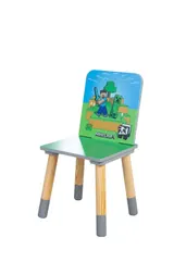 Roba Sitzgruppen-Set, 1 Tisch mit 2 Stühlen Minecraft – Bild 1
