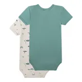 Sanetta 2er-Pack Bodys kurzarm Safari – Bild 1