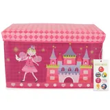 Bieco Aufbewahrungsbox mit Deckel Kinder Prinzessin – Bild 3