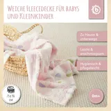 Bieco Babydecke Mädchen Elefanten – Bild 1