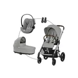 Cybex Kombikinderwagen Balios S Lux Trio-Set inkl. Babyschale Cloud G – Bild 2
