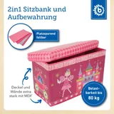 Bieco Aufbewahrungsbox mit Deckel Kinder Prinzessin – Bild 4