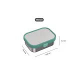 Mepal Mio Bento-Brotdose Edelstahl – Bild 1