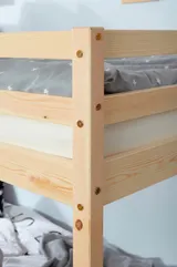 Ticaa Etagenbett Finn Natur mit 4er Funktionsschubkasten – Bild 4