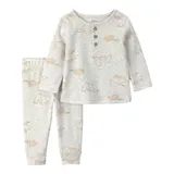 Carter's 2-tlg. Set Shirt langarm und Jogginghose Bären – Bild 3