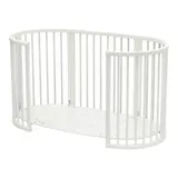 Stokke® Sleepi™ Bundle Sleepi inkl. Matratze und Spannbetttuch, Himmelstange und Himmell – Bild 5