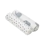 Lässig 2er-Pack Mullwindeln Heavenly Soft Swaddle XL 120x120 cm – Bild 3
