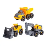 Dickie Toys Volvo Baustellenfahrzeuge Tough Work Force – Bild 1