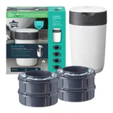 Tommee Tippee Twist & Click Windeleimer Twist & Click inklusive 4er-Pack Nachfüllkasetten – Bild 3