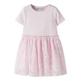 Name It Kleid kurzarm mit Tüllrock Blumen – Bild 3