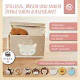 Bieco Aufbewahrungsbox mit Deckel Reh Ella – Bild 1