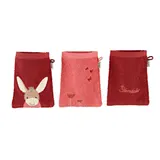 Sterntaler 3er Pack Waschlappen rot – Bild 1