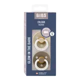 Bibs 2er-Pack Colour GLOW Schnuller 0-6M – Bild 1