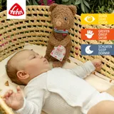 Fehn Kuscheltier Bär Fred Hello little One 28cm – Bild 1