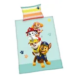Herding Paw Patrol Flanell Wende-Bettwäsche Paw Patrol 40x60 / 100/135 cm – Bild 3
