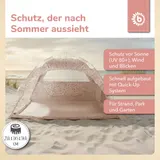 Bieco Pop-Up Strandmuschel XXL (UV 80+) – Bild 1