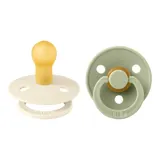 Bibs 2er-Pack Colour Schnuller Latex, 0-6M – Bild 3