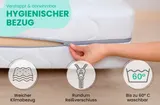 Ticaa TiCAA Matratze "AloeVera Fresh" 90x200 cm Taschenfederkern – Bild 5