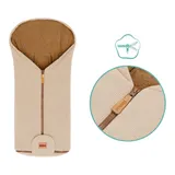 Fillikid Winterfußsack Nevis Cord beige – Bild 1
