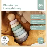 Bieco Stapelturm Holz - ab 12 Monate – Bild 1
