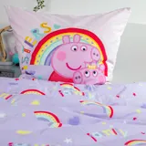 Baby Best Peppa Pig Renforcé Wende-Bettwäsche Peppa Pig 80x80 / 135x200 cm – Bild 5