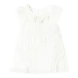 Mayoral Baby Plissee-Kleid Flügelarm Blumen – Bild 3