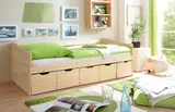 Ticaa Sofabett Maria Massivholz Natur – Bild 2