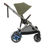 Cybex Gold Zwillings- und Kinderwagen Geschwisterwagen eGazelle S gruen – Bild 5