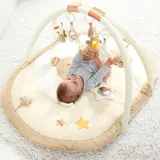 Fehn Spielbogen mit 3-D-Activity-Decke Teddy Rainbow – Bild 4