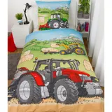 Herding Renforcé-Bettwäsche Traktor 80x80 / 135x200 cm – Bild 5