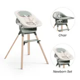 Stokke® Clikk™ Bundle Hochstuhl Bambus inkl. Newbornset – Bild 3