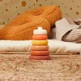 Bieco Silikon Baby Stapelturm Chocolate Bliss – Bild 1