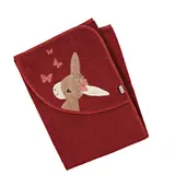 Sterntaler Kapuzenbadetuch 80x80 cm rot – Bild 1