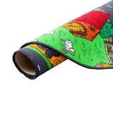 Snapstyle Kinder Spiel Teppich Bauernhof Rund – Bild 4
