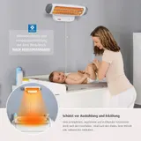 Reer Heizstrahler 2-in-1 FeelWell mit Standfuß und Abschaltautomatik – Bild 1