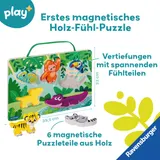 Ravensburger Play+ Magnetisches Holz-Fühl-Puzzle Dschungel – Bild 5