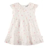 Sanetta Fiftyseven Webkleid Flügelarm Rüschenkragen Blumen – Bild 3