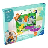 Ravensburger Play+ Magnetisches Holz-Fühl-Puzzle Dschungel – Bild 3