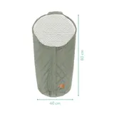 Fillikid Sommerfußsack Light Small gruen – Bild 4
