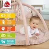 Fehn Spielbogen mit 3-D-Activity-Decke Flamingo – Bild 1