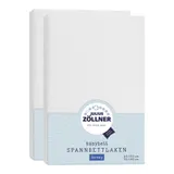 Julius Zöllner 2er-Pack Jersey-Spannbetttücher 70x140 cm – Bild 3