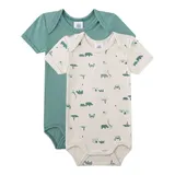 Sanetta 2er-Pack Bodys kurzarm Safari – Bild 3