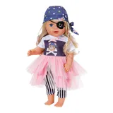 Zapf Creation Baby Born Puppen Outfit Piratenmädchen 43cm – Bild 5