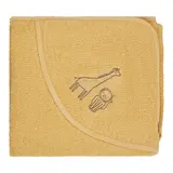 Sterntaler Kapuzenbadetuch 100x100 cm gelb – Bild 3