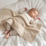 Fillikid Babydecke Strick 80x100 cm – Bild 1