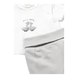 Mayoral 3-tlg. Set T-Shirt, Jacke und Jogginghose Gänse – Bild 4