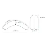 Theraline Dodo Stillkissen 170 cm – Bild 4
