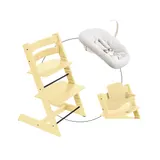 Stokke® Tripp Trapp® Bundle Treppenhochstuhl inklusive Newbornset Vanilla White & Babyset – Bild 3