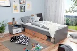 Ticaa Jugendzimmer "Mira", 4-tlg, Grau – Bild 1
